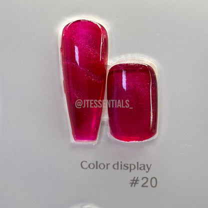DM Gemstone Cat Eye Gel Polish – Magnetic Reflective Colors for a Multi - Dimensional Look - JTessentials