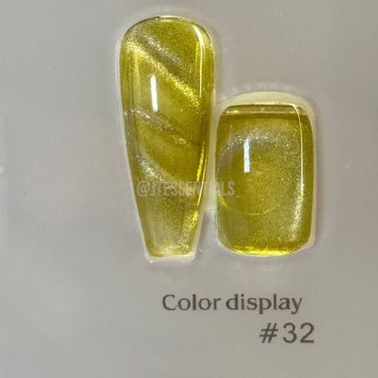 DM Gemstone Cat Eye Gel Polish – Magnetic Reflective Colors for a Multi - Dimensional Look - JTessentials