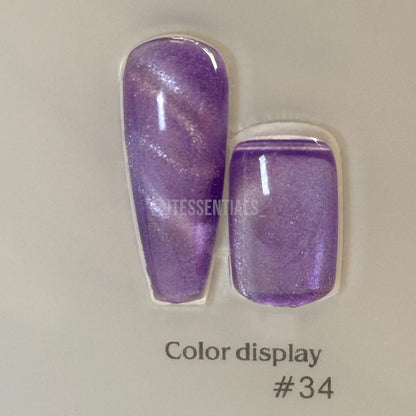 DM Gemstone Cat Eye Gel Polish – Magnetic Reflective Colors for a Multi - Dimensional Look - JTessentials