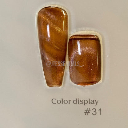 DM Gemstone Cat Eye Gel Polish – Magnetic Reflective Colors for a Multi - Dimensional Look - JTessentials