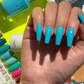 DND 436 Baby Blue – Gel & Matching Polish Duo | Soft Pastel Blue Nail Color - JTessentials