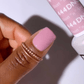 DND 444 Short “N” Sweet – Gel & Matching Polish Duo | Soft Natural Pink Nail Color - JTessentials