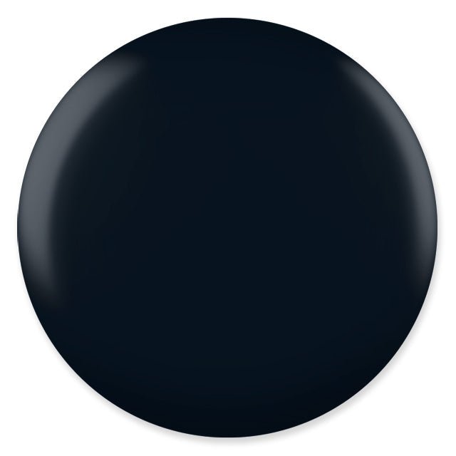 DND 447 Black Licorice – Gel & Matching Polish Duo | Deep Jet Black Nail Color - JTessentials