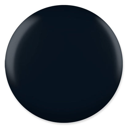 DND 447 Black Licorice – Gel & Matching Polish Duo | Deep Jet Black Nail Color - JTessentials