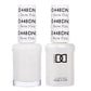 DND 448 Snow Flake – White Gel & Matching Polish Duo | Bright Clean Finish for Nail Art & Full Sets - JTessentials