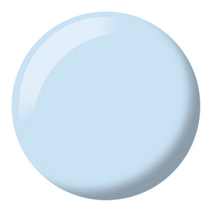 DND 529 Blue River – Soothing Blue Gel & Regular Polish Duo | Long - Lasting Salon Finish - JTessentials