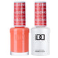 DND 655 Pure Cantaloupe – Gel & Regular Polish Duo | Bright Peach - Orange Nail Color - JTessentials