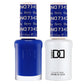DND 734 Berry Blue – Gel & Regular Polish Duo | Vibrant Deep Blue Nail Color - JTessentials