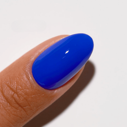DND 734 Berry Blue – Gel & Regular Polish Duo | Vibrant Deep Blue Nail Color - JTessentials
