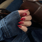 DND 753 Scarlett Dreams – Rich Red Gel & Regular Nail Polish Duo | Long - Lasting Glossy Finish - JTessentials