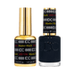DND DC Gel Duo MASTER BLACK 888 Gel Polish & Lacquer Set - JTessentials