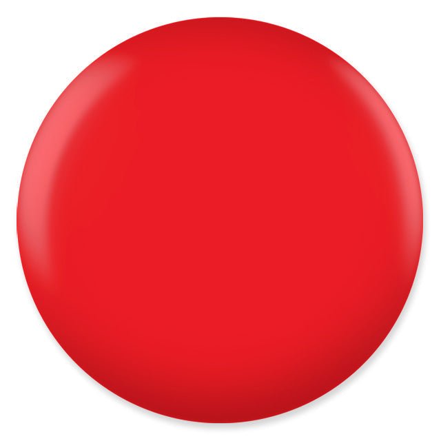 DND Gel Polish 430 – Ferrari Red | High - Gloss Red Gel Duo with Matching Lacquer - JTessentials