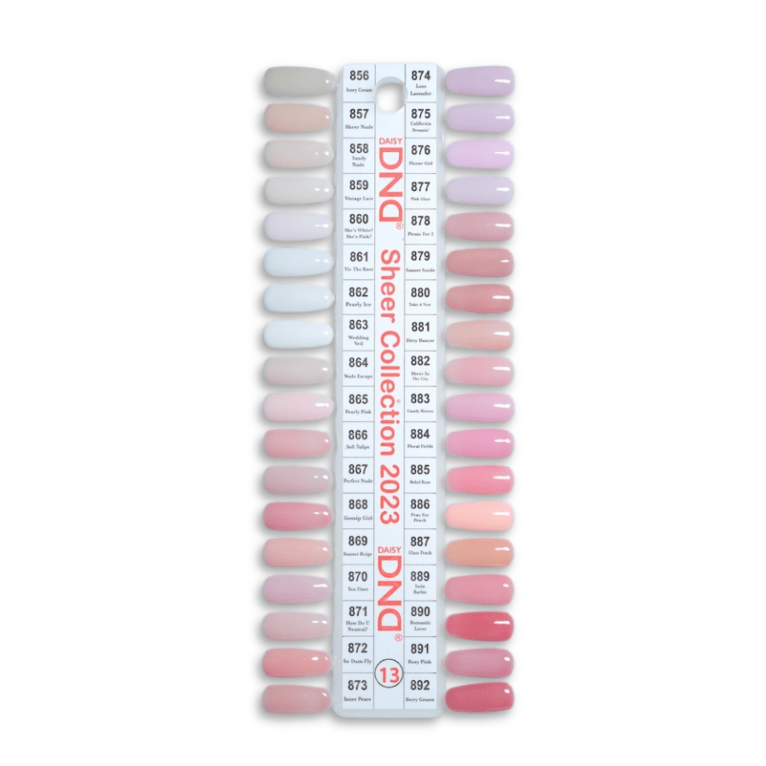 DND GEL POLISH SHEER COLLECTION 2023 Matching Gel & Lacquer | - JTessentials