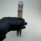 Double - End Detail Liner Brushes (3 - Piece Set) - Fine Liner & Art Brush Combo for Precision Nail Art - JTessentials