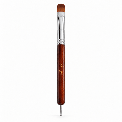 Double-Ended French Nail Art Brush & Dotting Tool – Wood Handle - JTessentials