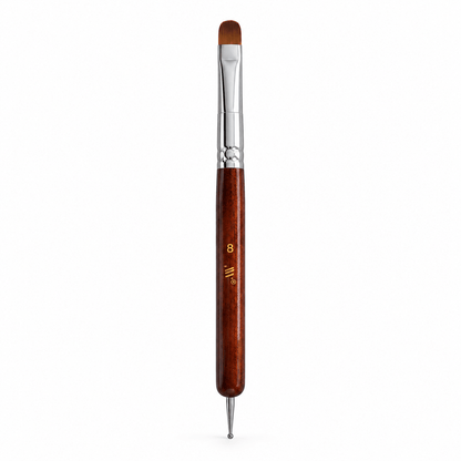 Double-Ended French Nail Art Brush & Dotting Tool – Wood Handle - JTessentials