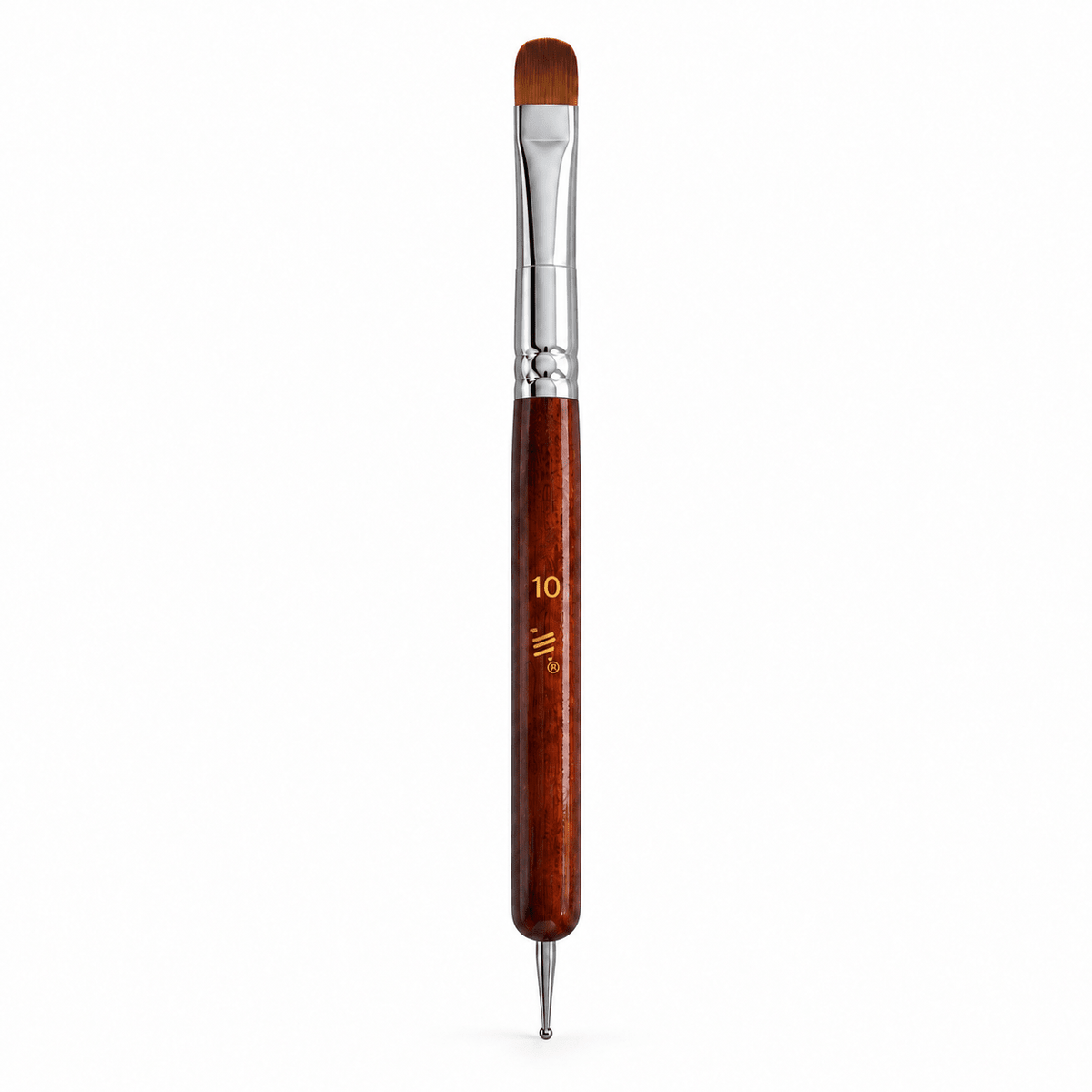 Double-Ended French Nail Art Brush & Dotting Tool – Wood Handle - JTessentials
