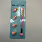 Double Head Professional Nail Brush Set - Gradient & Shading Painting Pen with 4 Replaceable Sponge Heads - JTessentials