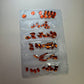 Fall 🍂Rhinestone Shape - 6 grit pack of crystals for nail decoration autum - JTessentials