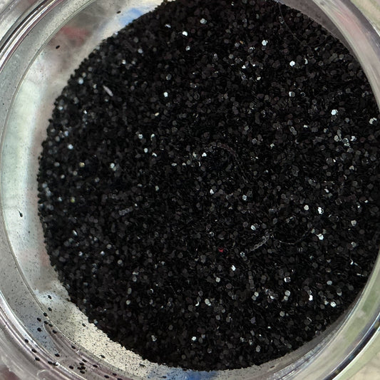Fine Glitter -Black - JTessentials