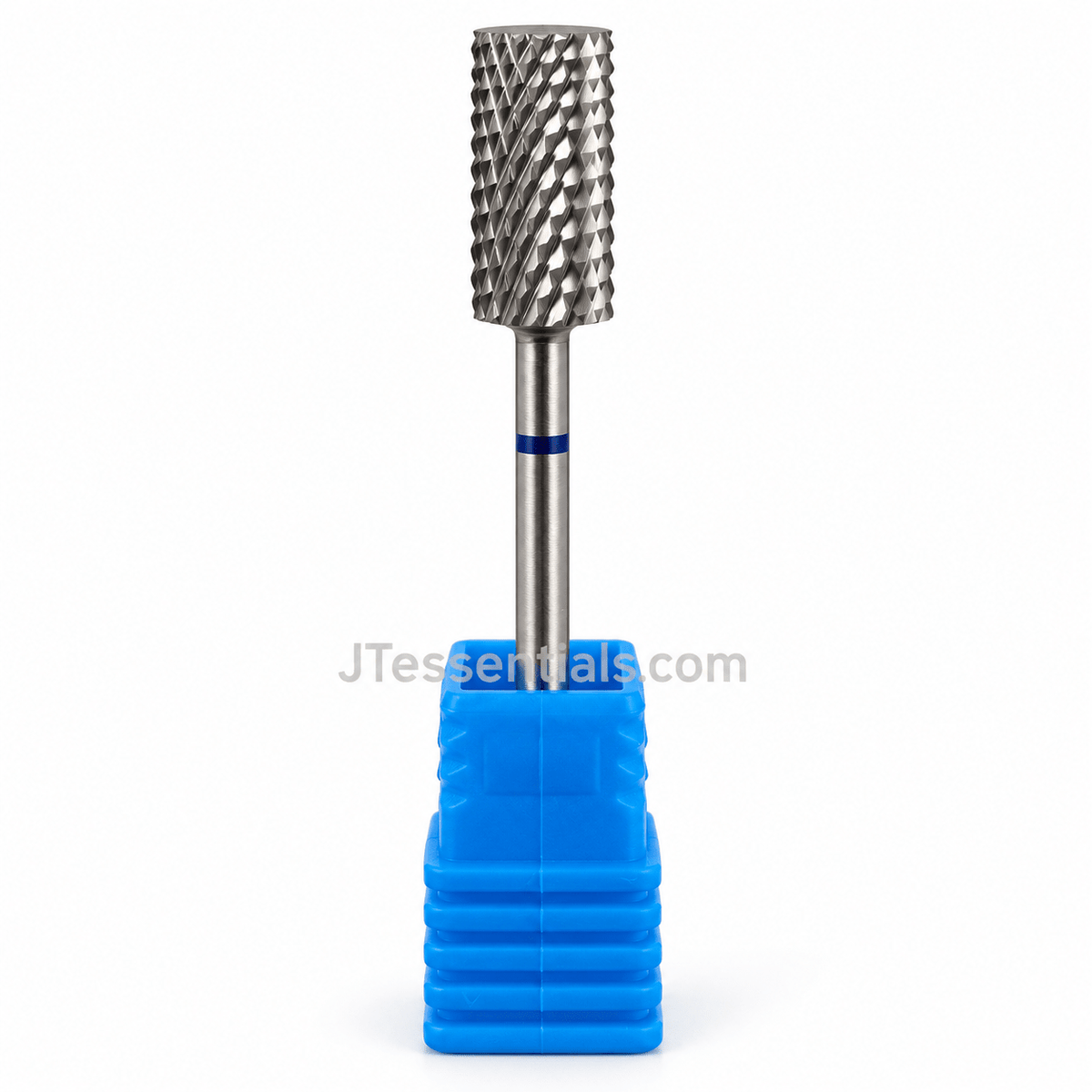 Flat-Top Barrel Nail Drill Bit – Silver - JTessentials