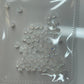 Flower little resin clear color - JTessentials