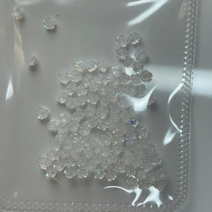 Flower little resin clear color - JTessentials