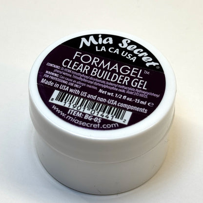 FORMAGEL Clear Builder Gel - Mia secret 1/2 oz - JTessentials