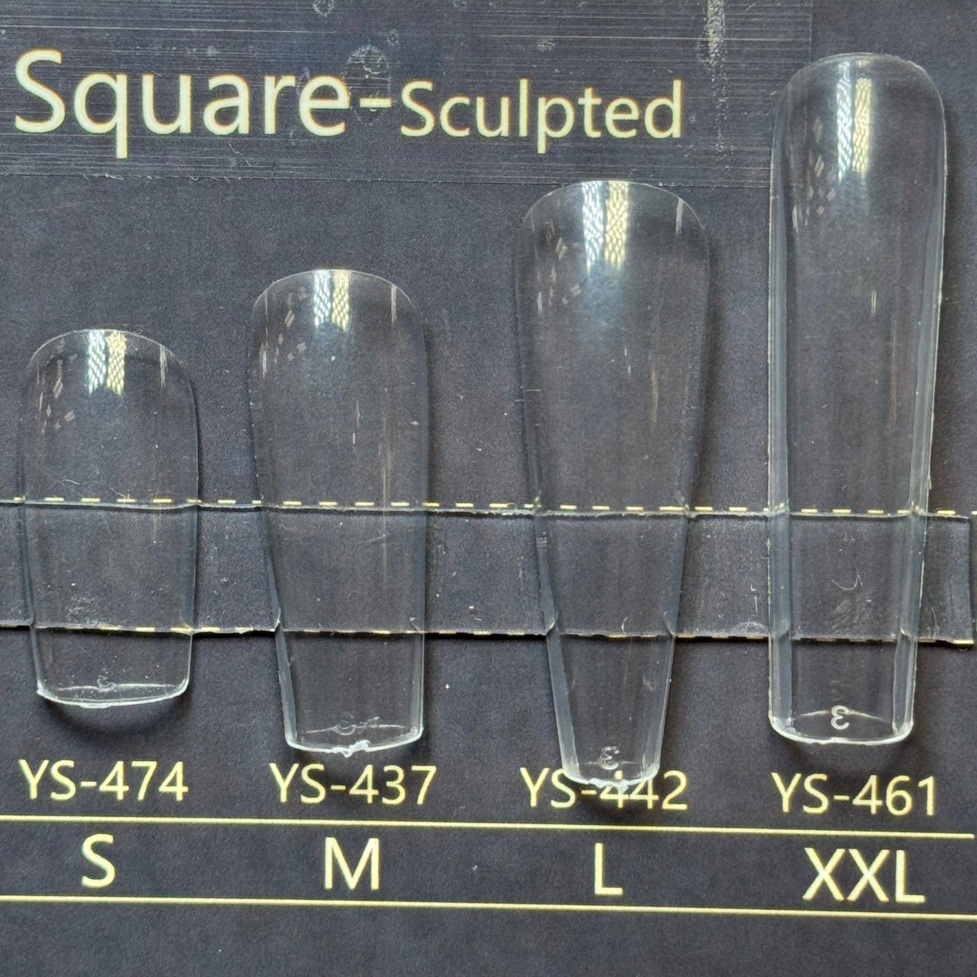 Full Cover Soft Gel Nail Extensions – 15 Sizes Box (Square Sculpted) - JTessentials
