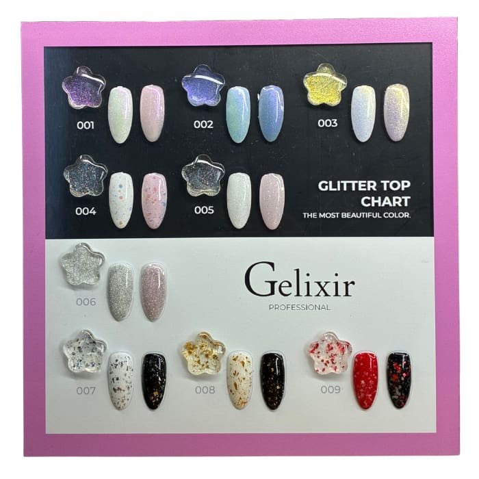 Gelixir - Glitter Top Coat - JTessentials