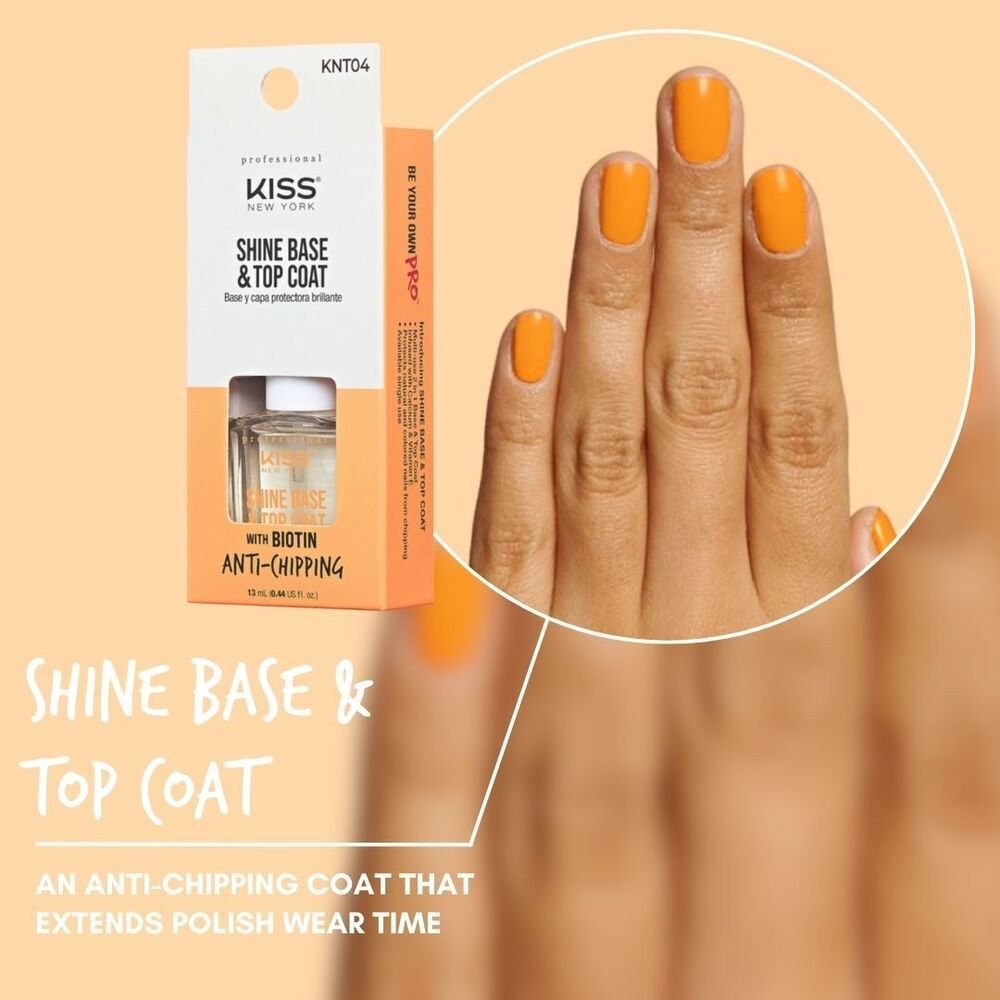 Glass Shine Base & Top Coat by kiss - Nail Treatment - JTessentials