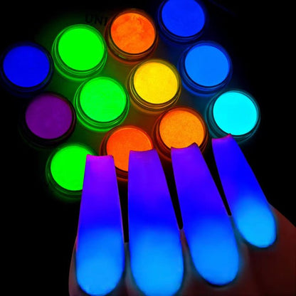 Glow in the dark- pigment powders - JTessentials