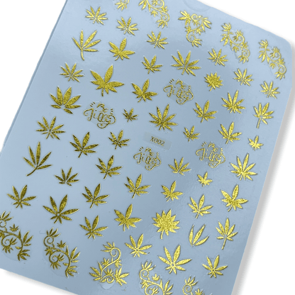 GOLD 420 plant sticker - JTessentials