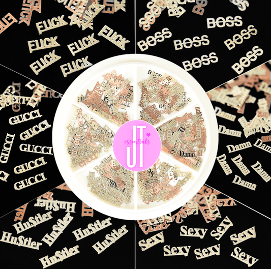 Gold Slice 6 grit•Trendy Decal Box - JTessentials