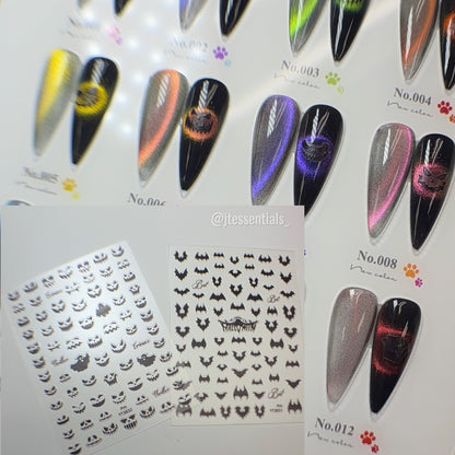 Halloween Black- Nail sticker - JTessentials