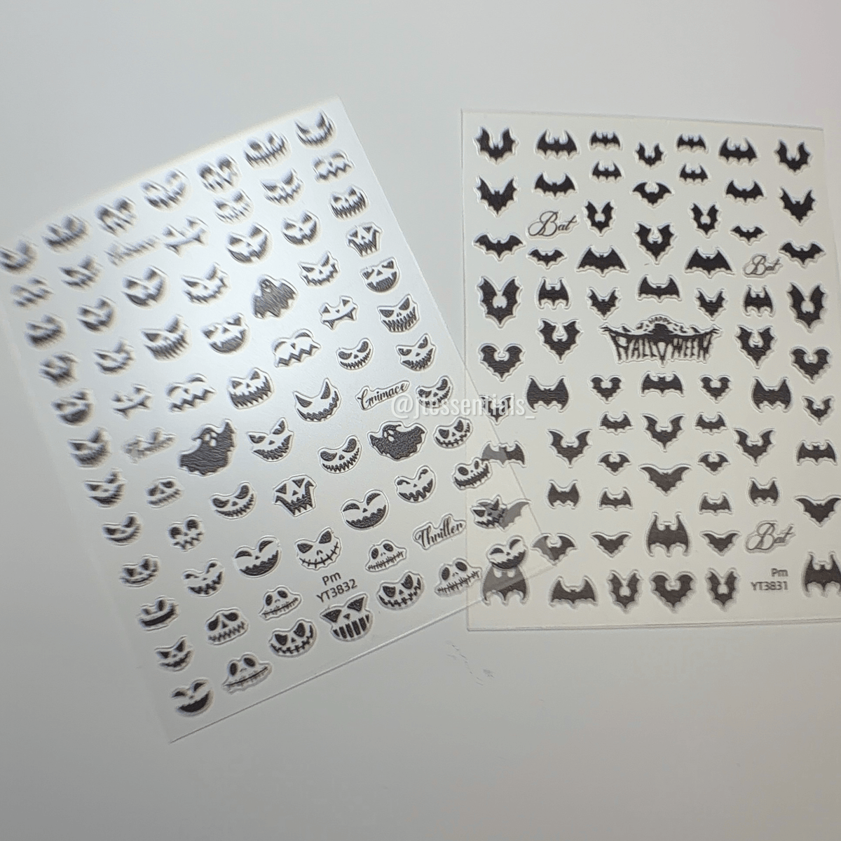 Halloween Black- Nail sticker - JTessentials