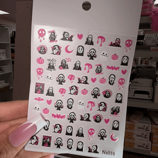 Halloween scre4m sticker - Ns106 - JTessentials