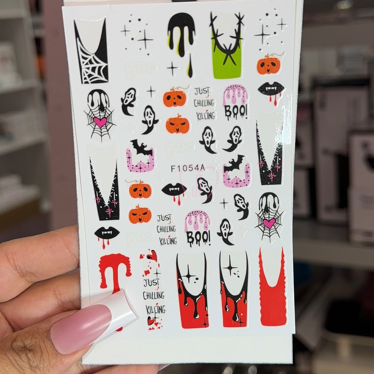 Halloween sticker -F1054 - JTessentials