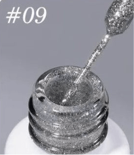 Hang glitter liner gel - 09 silver - JTessentials