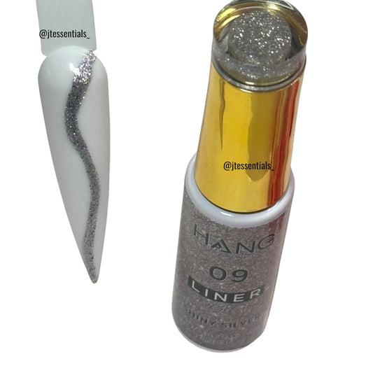 Hang glitter liner gel - 09 silver - JTessentials