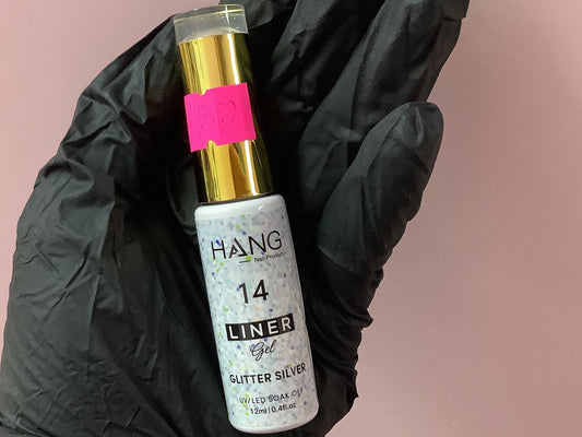 Hang glitter liner gel - 14 AB Glitter Silver - JTessentials