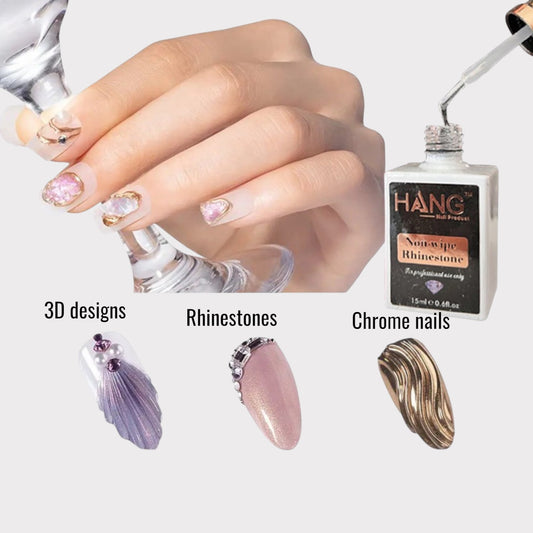 Hang - rhinestone glue no wipe - JTessentials