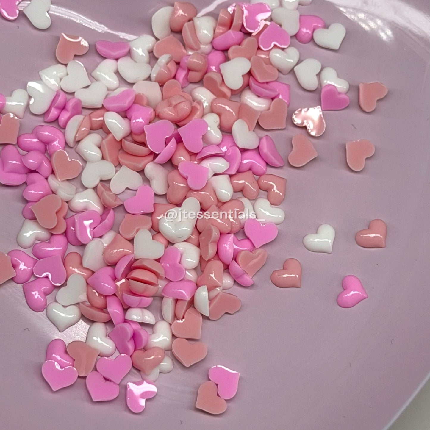 Heart Nail Charm Mix - Perfect for Cute and Creative Nail Art - JTessentials