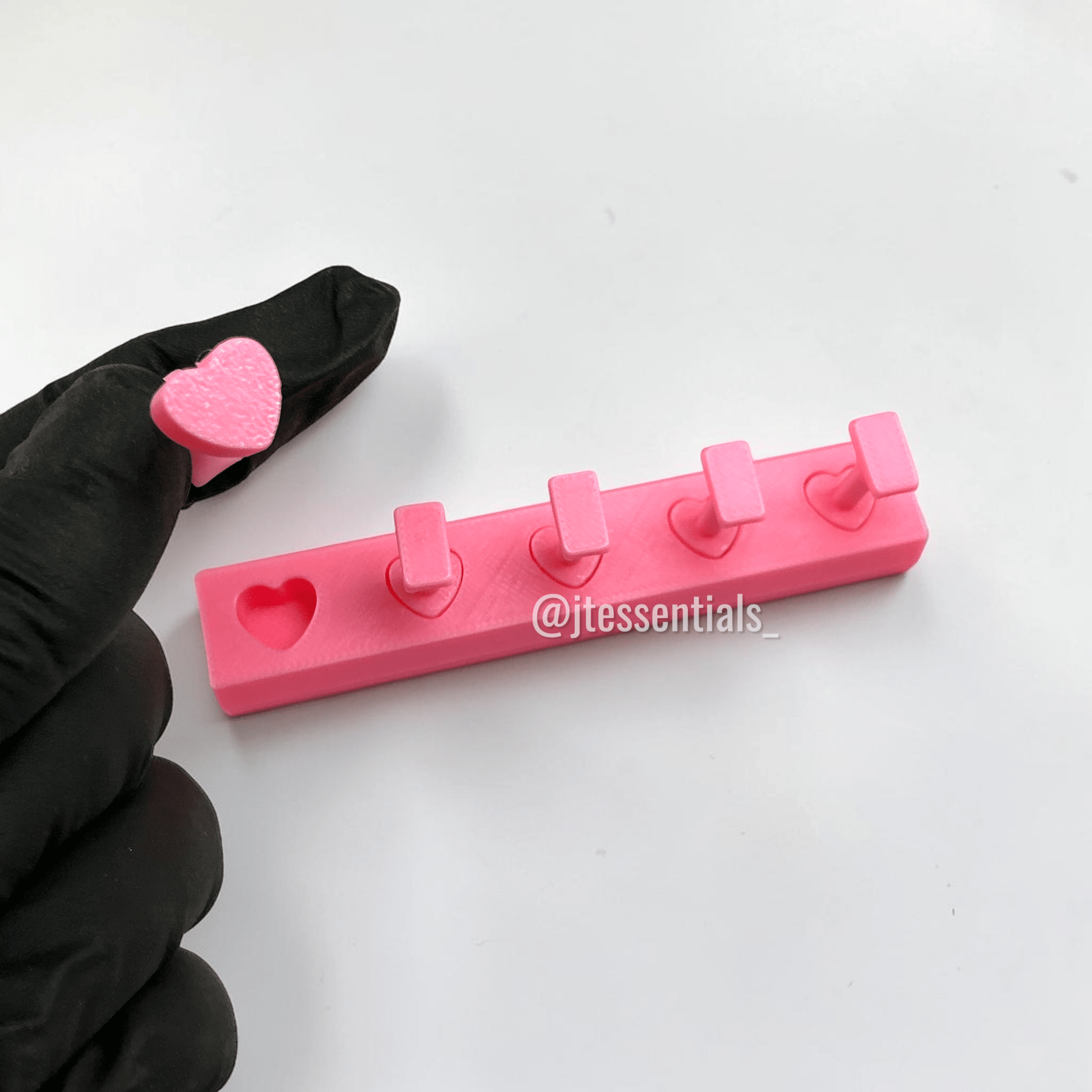Heart Nail Display Stand - Perfect for Showcasing Press On - JTessentials