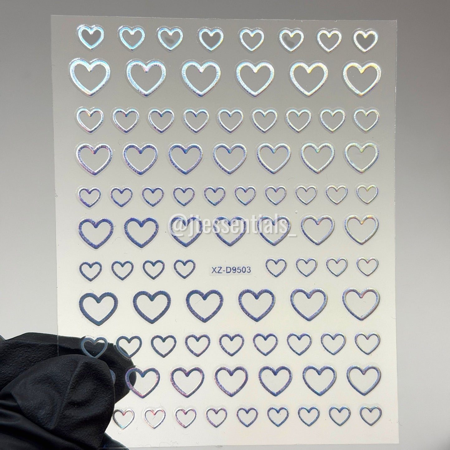 Heart Nail Stickers - 503 - JTessentials