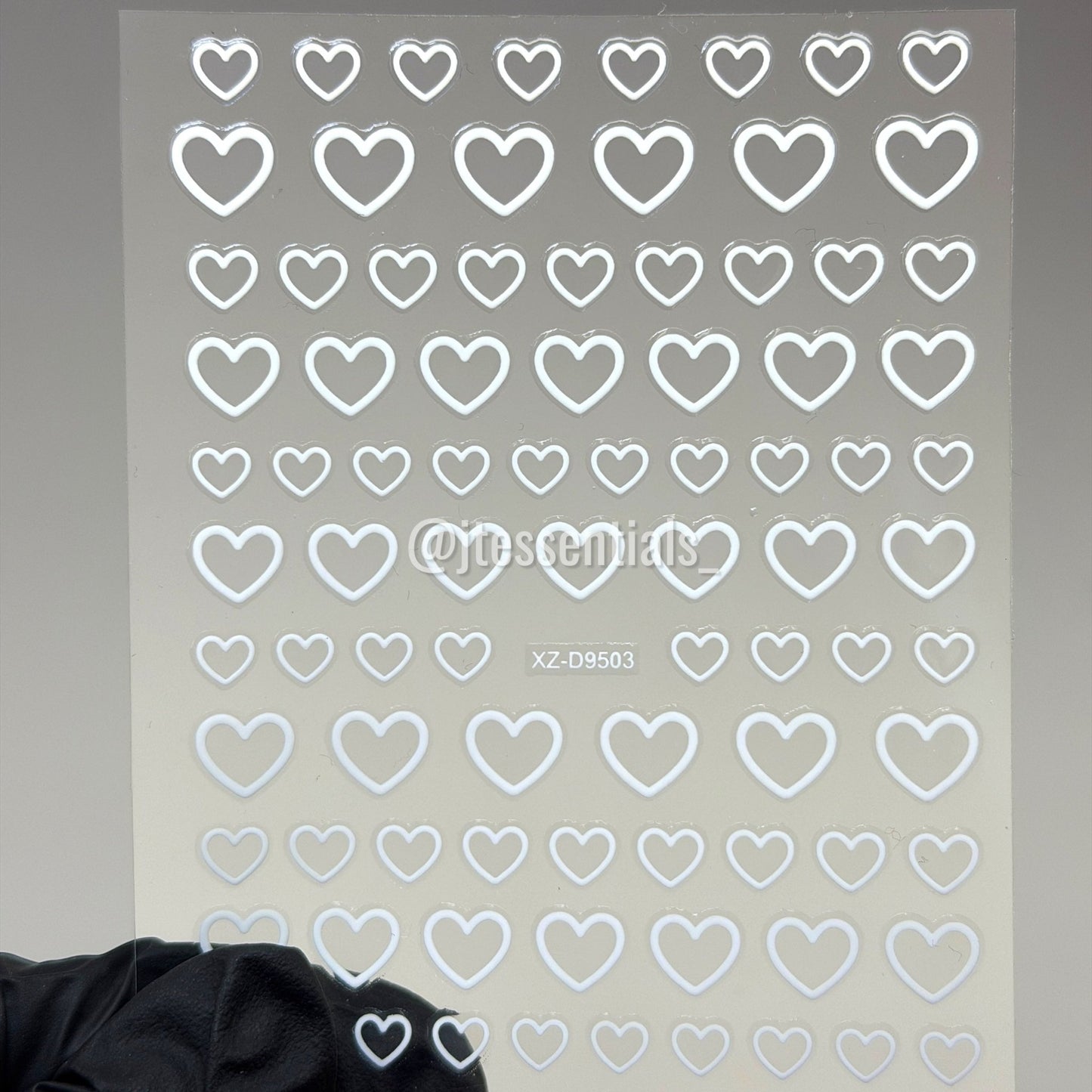 Heart Nail Stickers - 503 - JTessentials