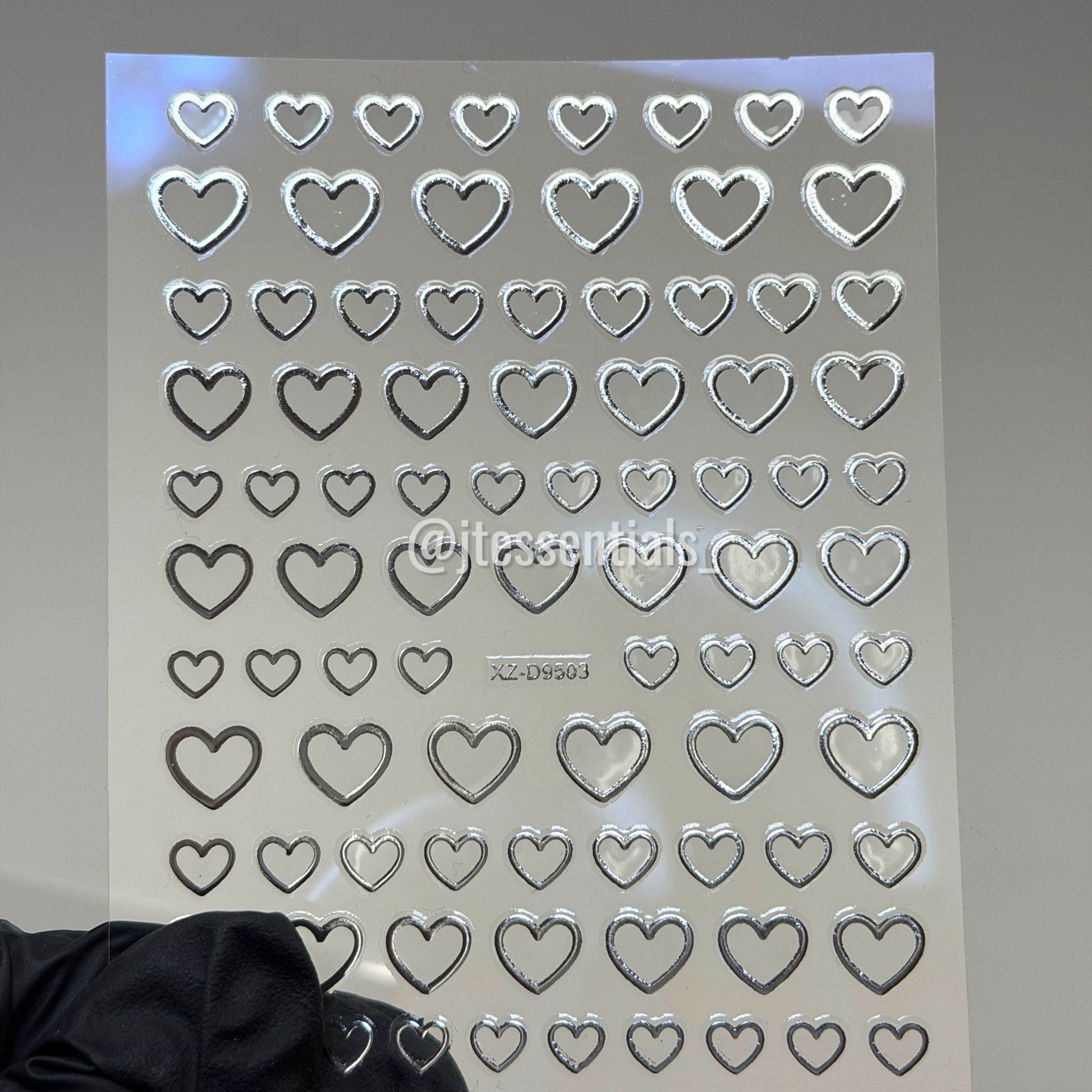 Heart Nail Stickers - 503 - JTessentials