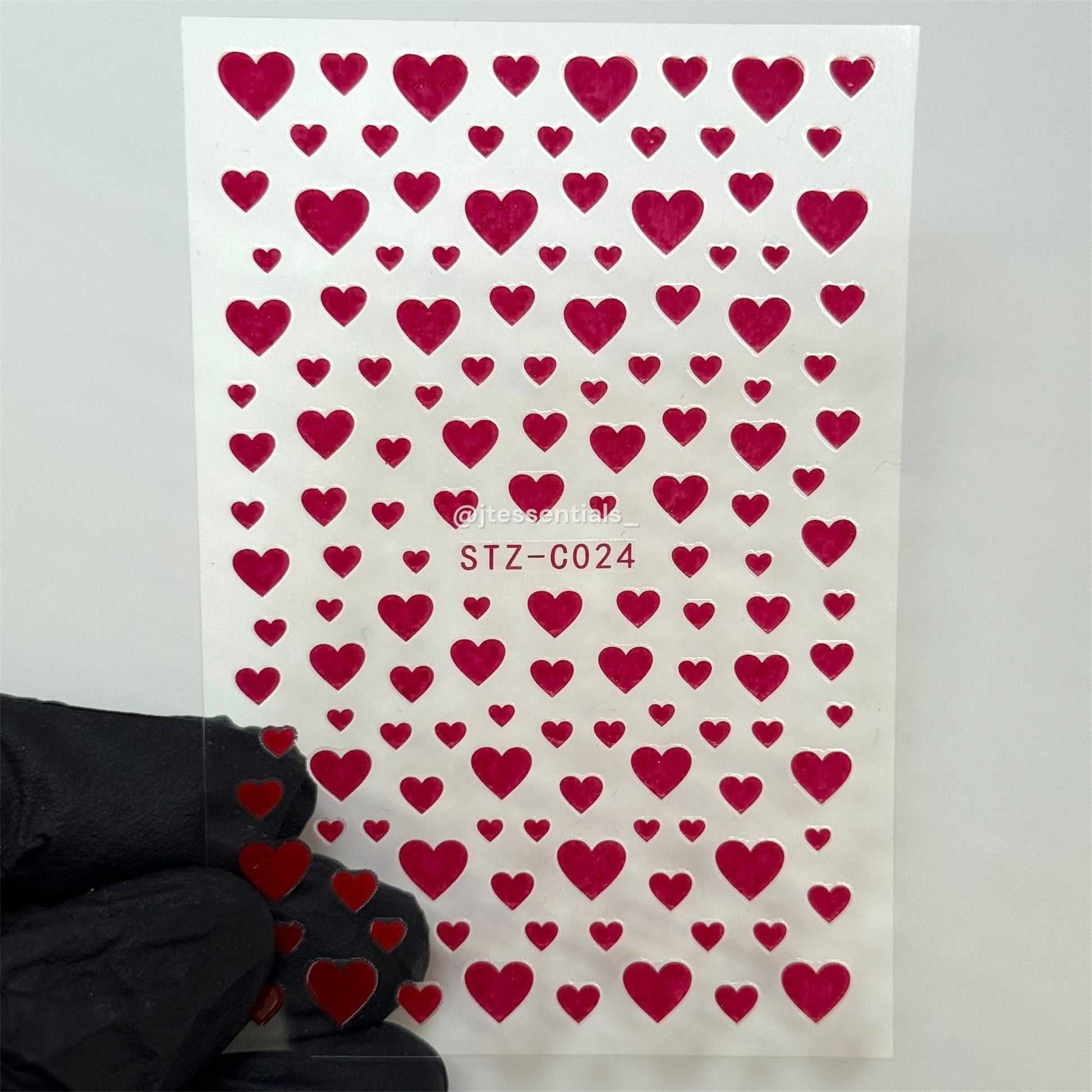 Heart Nail Stickers - C024 - JTessentials