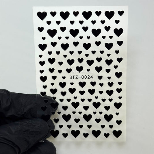 Heart Nail Stickers - C024 - JTessentials