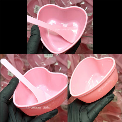 Heart Pedicure Bowl – Nail & Spa Mixing Dish - JTessentials